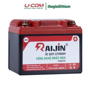 Ắc quy lithium khởi động xe máy 12V - 4Ah experts S, công nghệ lithium Nhật Bản của Raijin
