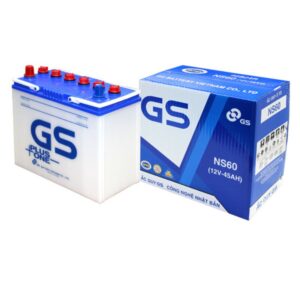 Bình ắc quy GS NS60/LS (12V-45AH)