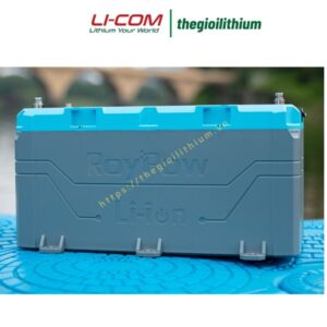 Pin lithium cho thuyền, du thuyền, thuyền câu cá của RoyPow 24V 100Ah B24100V