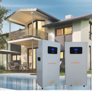 Pin lưu trữ năng lượng mặt trời dựa tường POWERPRO 51,2V 280Ah 14,3kWh