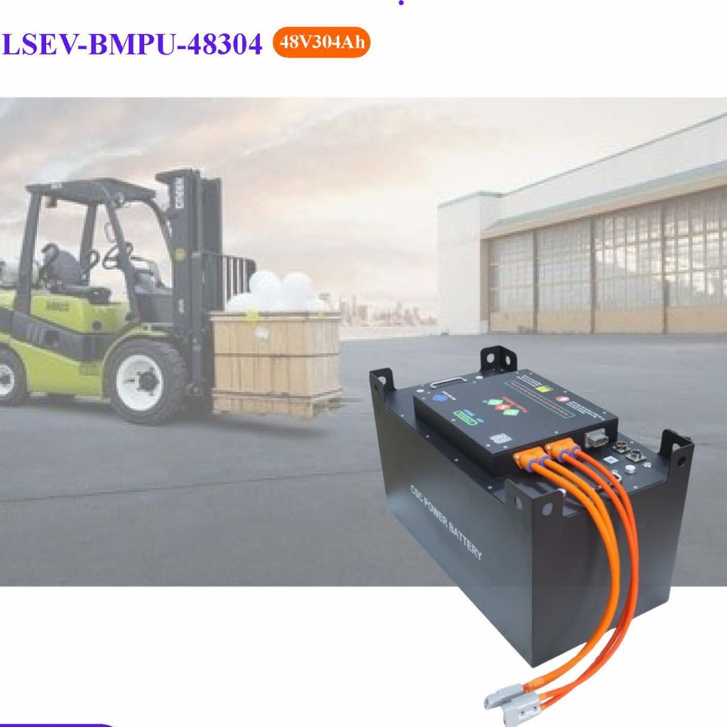 Pin Lithium Xe nâng điện 48V 304Ah 1 Pin Lithium Xe nâng điện 48V 304Ah
