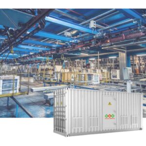 Hệ thống pin lithiumlưu trữ UPS cao áp 1000kW